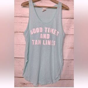 Victoria’s Secret Good Times and Tan Lines Tank/Swim Coverup